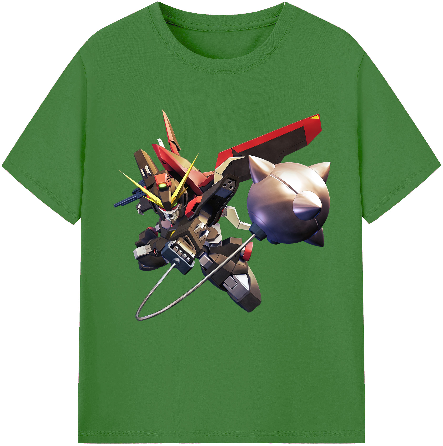 （画像用） 機動戦士ガンダム Mobile Suit Gundam レディースカジュアルプリントTシャツ（綿100％）